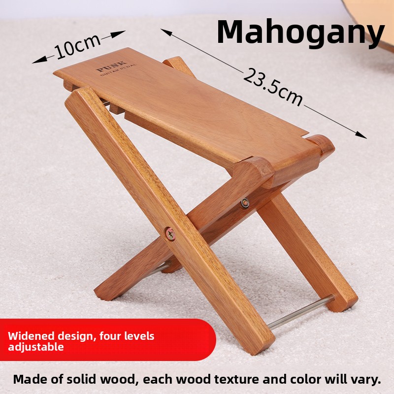 Home Bar Stools - Reposapiés Plegable de Madera Maciza para