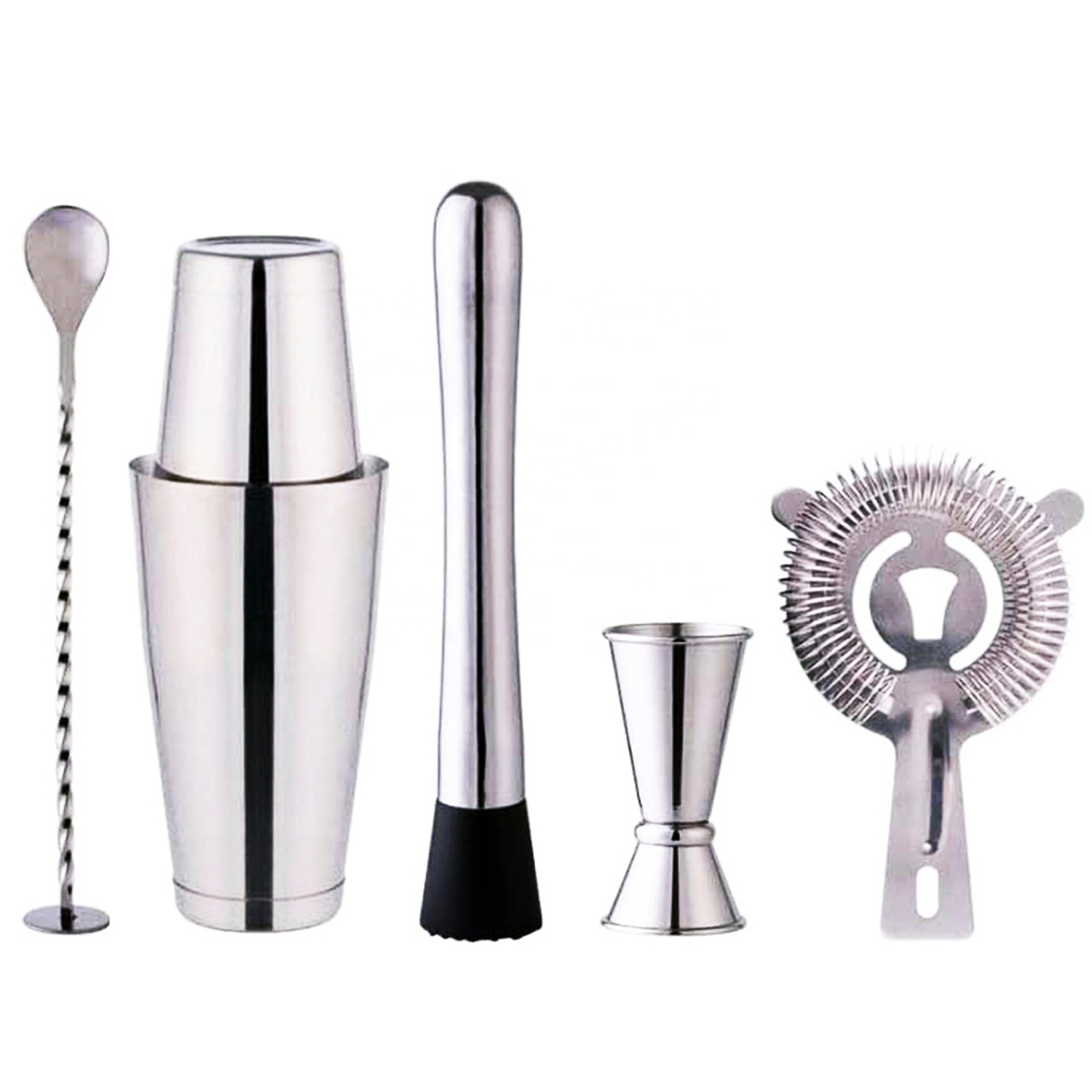 Boston Shaker Set - stllFactory Juego de Coctelera Boston de