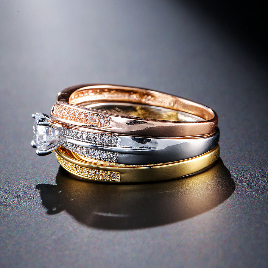 Anillo De oro De 18 quilates p - Bar Cart Gold reseña y precio