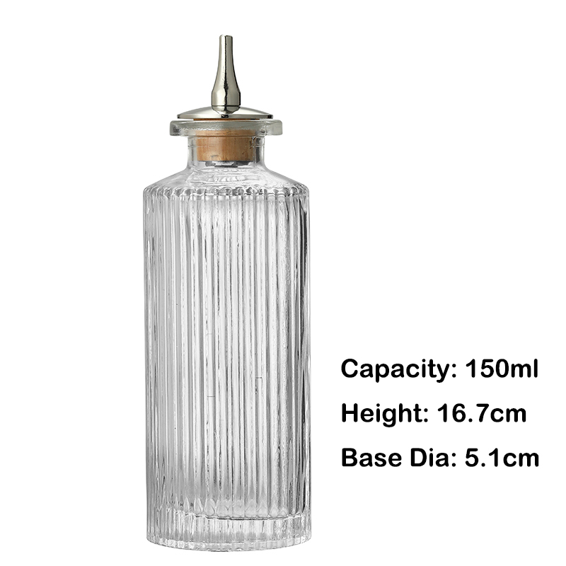 Botella de vaso Vintage con co - Bitters Bottle Set reseña y precio