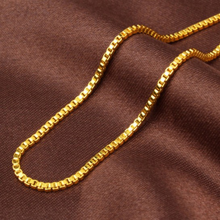 AU999 Collar de cadena con caj - Bar Cart Gold reseña y precio