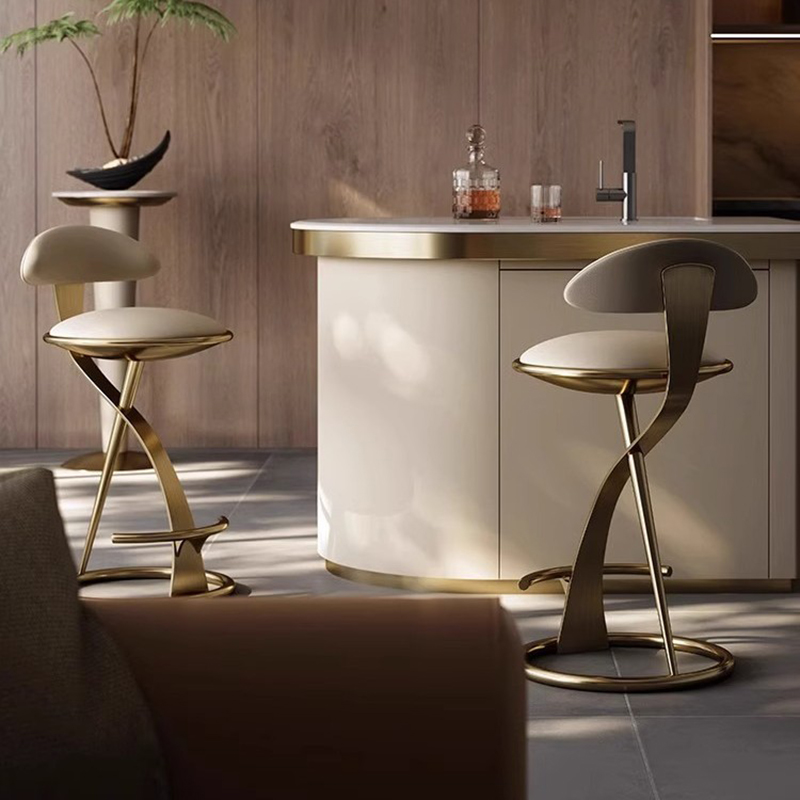 Luxury Modern Bar Stool with G - Home Bar Stools reseña y precio