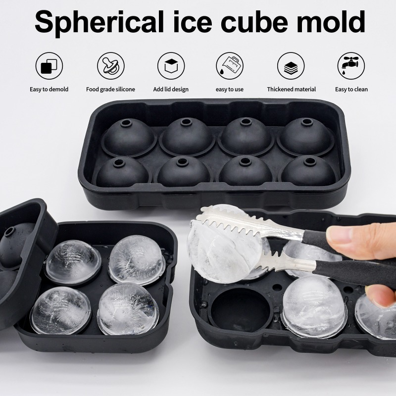 Moldes para cubitos de hielo d - Ice Mold Sphere reseña y precio