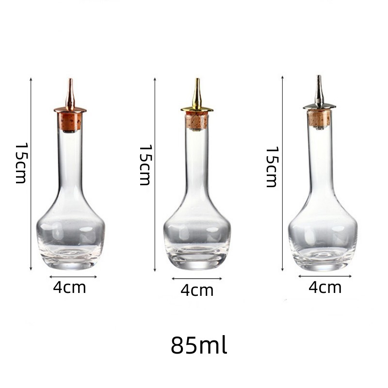Botella de vidrio con pulveriz - Bitters Bottle Set reseña y precio