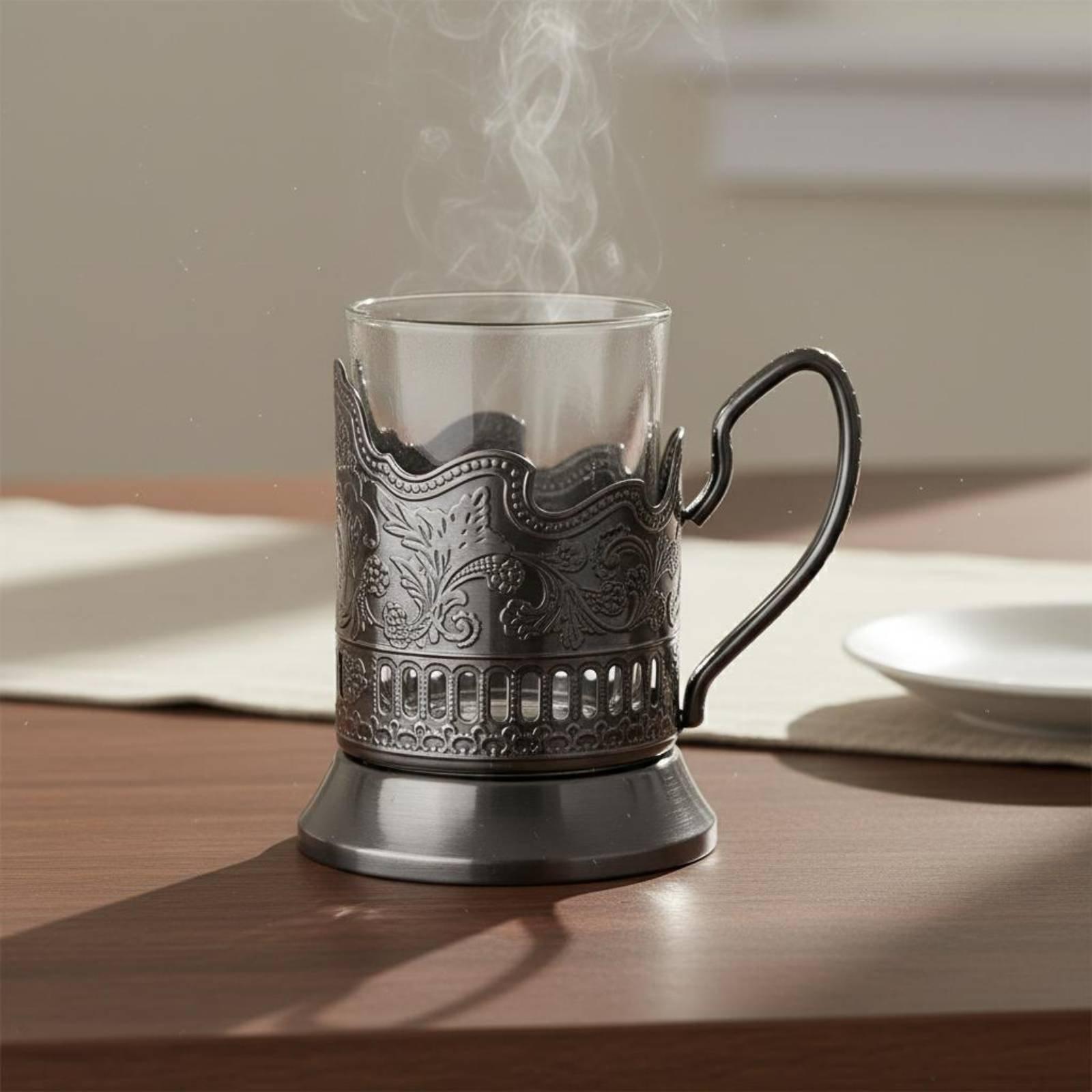 Portavasos de Té Ruso Estilo R - Old Fashioned Glass reseña y precio