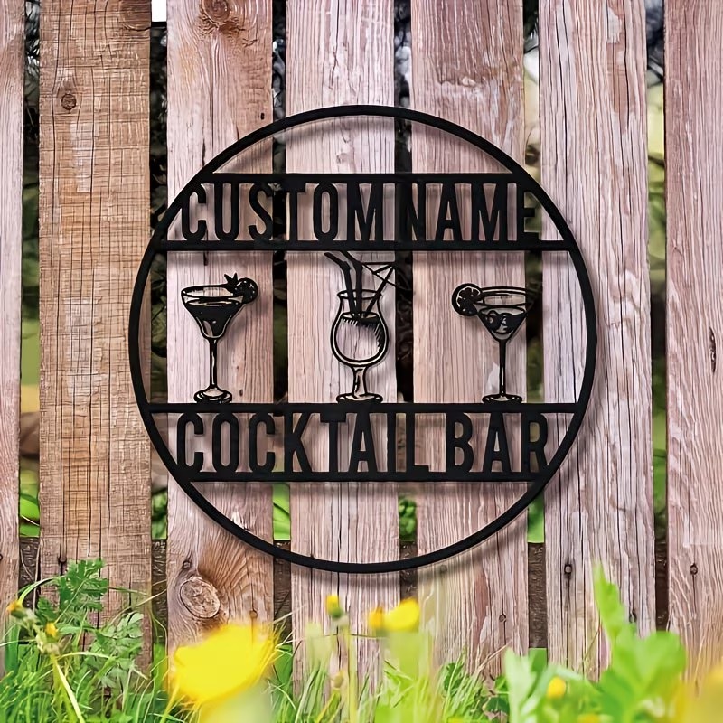 Letrero Personalizado para Bar - Home Bar Signs reseña y precio