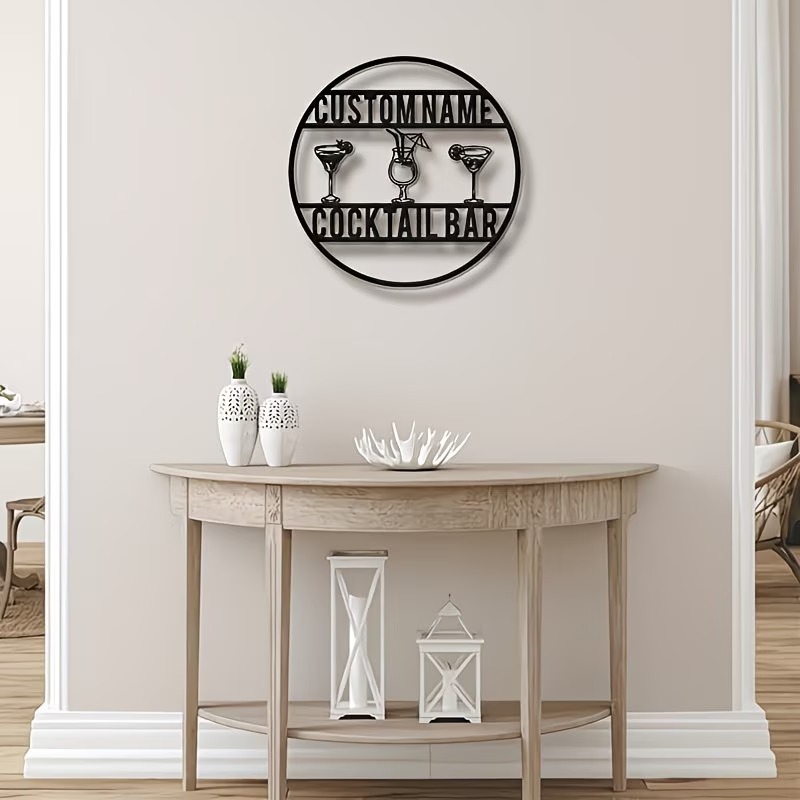 Letrero Personalizado para Bar - Home Bar Signs reseña y precio