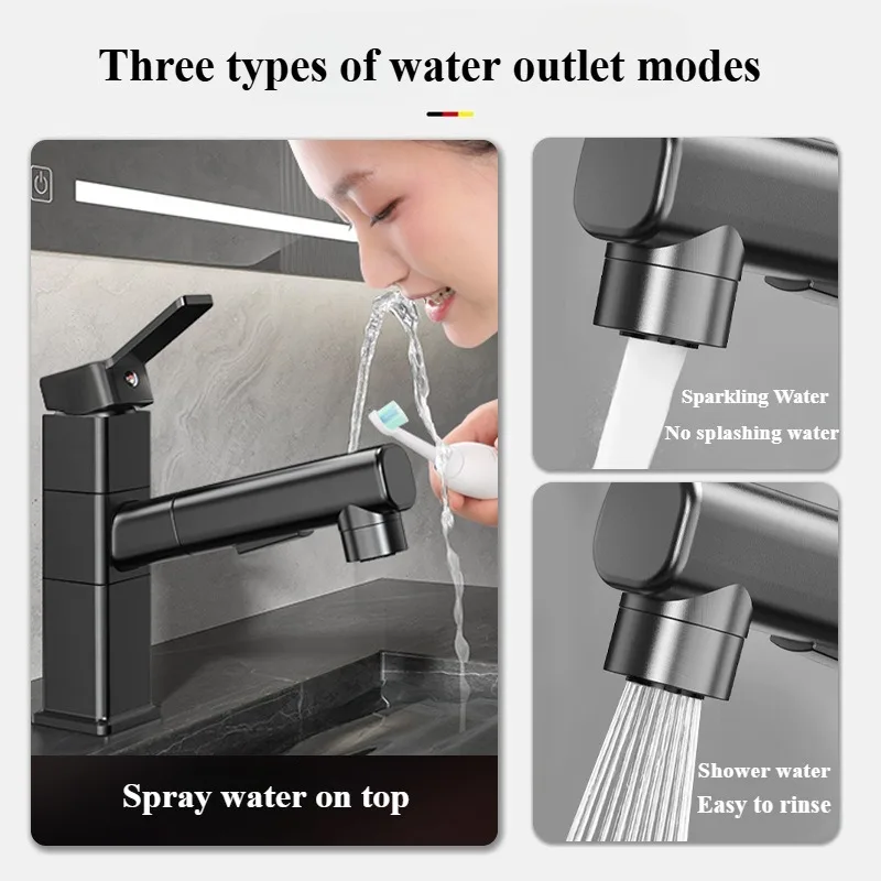 Grifo de baño extraíble, mezcl - Home Bar Sink reseña y precio