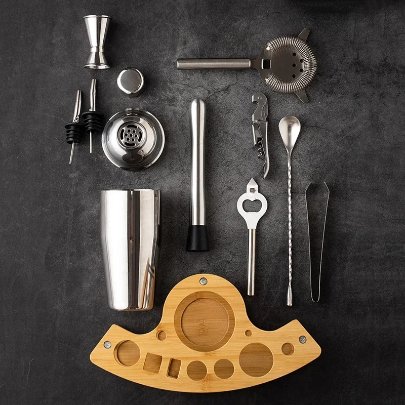 Juego de coctelera de acero in - Boston Shaker Set reseña y precio