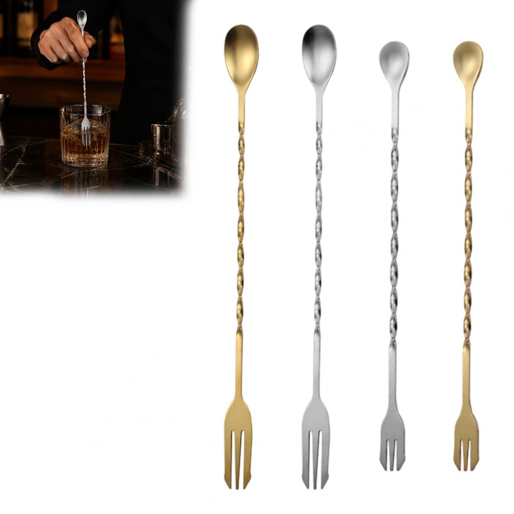 Cuchara Mezcladora de Acero In - Bar Spoon Twisted reseña y precio