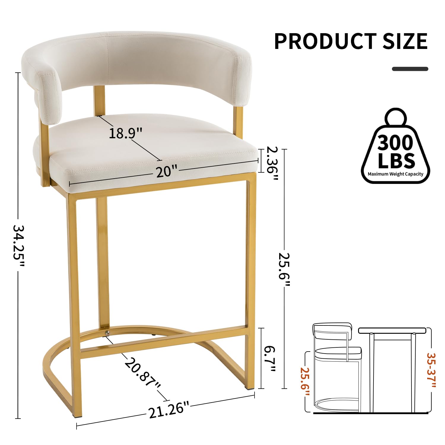 Taburetes de Bar de Terciopelo - Home Bar Stools reseña y precio