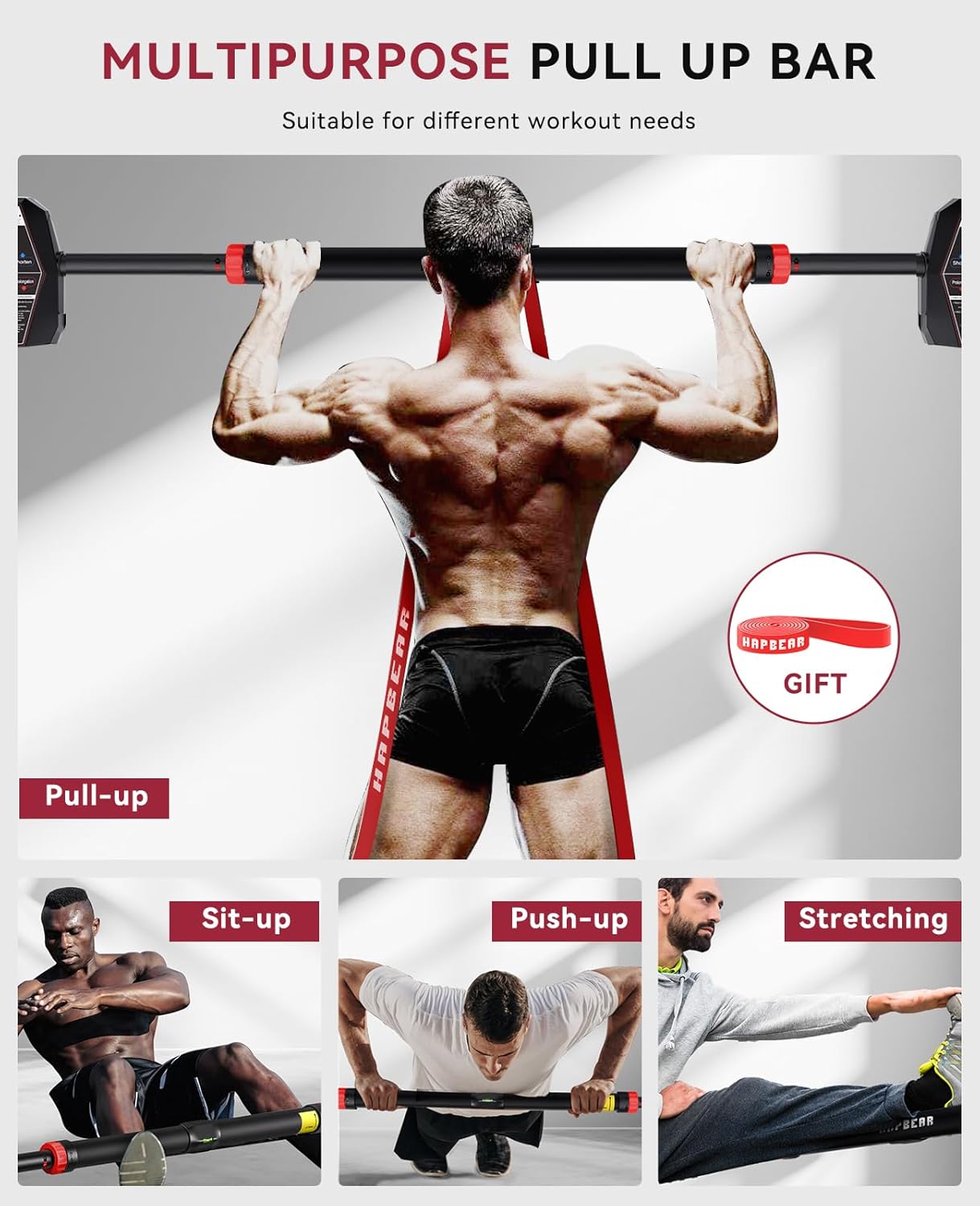 Barra de dominadas horizontal  - Home Bar And Gym reseña y precio