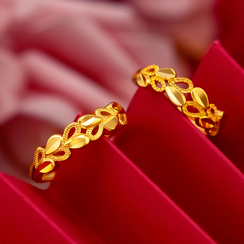 100% Anillos de joyería de oro - Bar Cart Gold reseña y precio