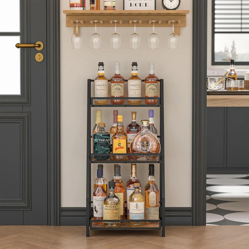Estante para Botellas de Vino  - Home Bar Shelves reseña y precio
